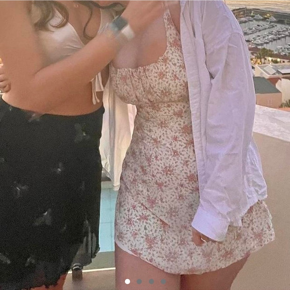 Floral mini dress